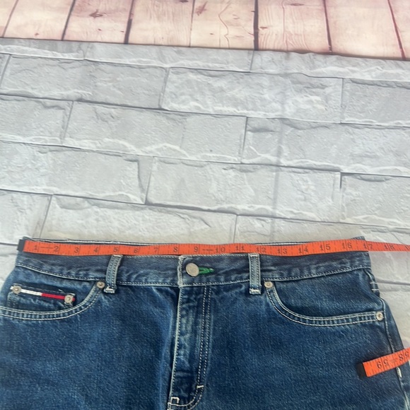 Y2K TOMMY HILFIGER DENIM SHORTS SIZE 13 - Picture 6 of 8